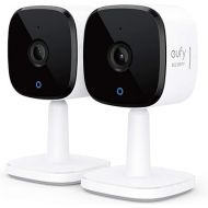 eufy Security Indoor Cam C120 2-Cam Kit | 2K Security Indoor Camera | Plug-in Camera with Wi-Fi | Human and Pet AI | Works with Voice Assistants | Night Vision | Two-Way Audio | HomeBase 3 Compatible
