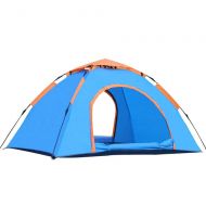 XUROM-Sports Camping Tent 2- Person Camping Tent Double Layer Waterproof 4 Season 2-Person Backpacking Tent Tents for Camping for Outdoor, Hiking, Climbing, Travel (Color : Blue, S