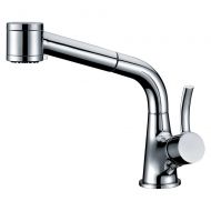 Dawn AB50 3707C Single-Lever Pull-Out Spray Kitchen Faucet, Chrome
