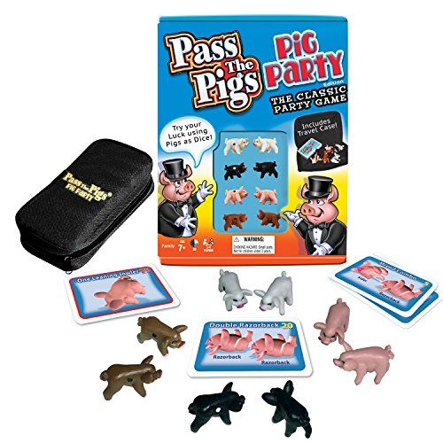  Winning Moves Games Pass The Pigs (Party Edition) (Colors May Vary)