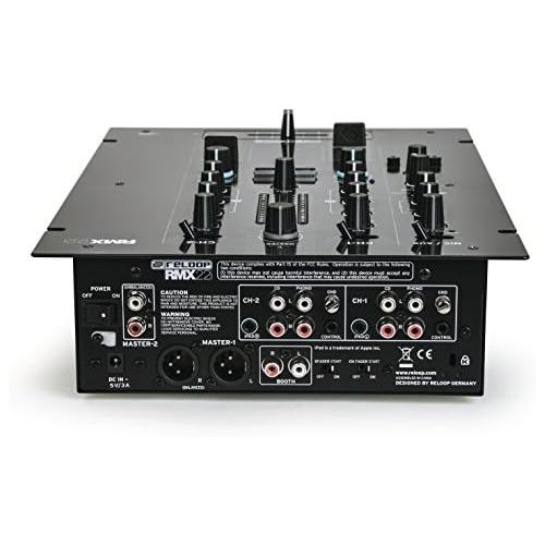  [아마존베스트]Reloop RMX-22i - audio mixers (20 - 20000 Hz, 3.5 mm/6.35 mm)