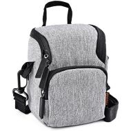 FOSOTO Camera Case Bag Compatible for Nikon L340 L330 B500 L840,Canon SX420 SX720 SX620 G7X, Sony A6000 A6300 a5100 NEX-6 W830 RX100 RX0M2,Panasonic GX85 ZS60 Long Zoom or Compact