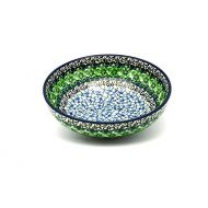 Polish Pottery Gallery Polish Pottery Bowl - Pasta - Kiwi