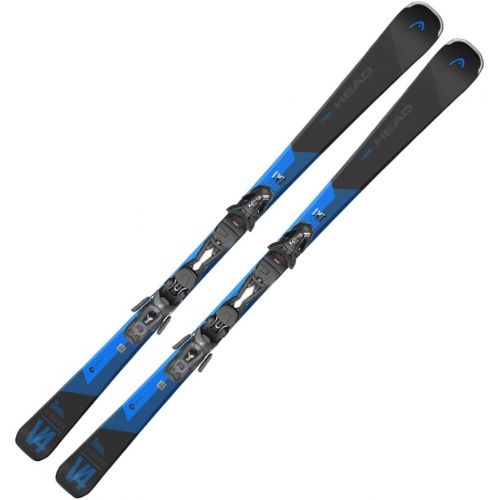 헤드 HEAD Unisex V-Shape V4 LYT Tech Graphene Lightweight All-Mountain Skis with PR 10 GW Promo Bindings