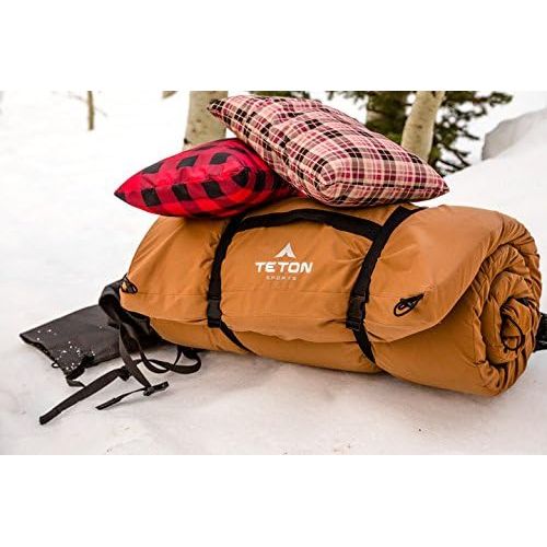  TETON Sports Camp Pillow; Great for Travel, Camping and Backpacking; Washable,