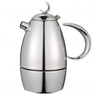 SJQ-coffee pot 304 Stainless Steel Coffee pot With Anti-Scalding Handle and Filter for Making Coffee Milk