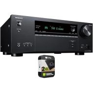 Onkyo TXNR6100 7.2-Channel THX Certified AV Receiver (Renewed) Bundle with 2 YR CPS Enhanced Protection Pack