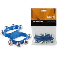 [아마존베스트]Stagg SWRB4 S/BL Small Wrist Bells - Blue