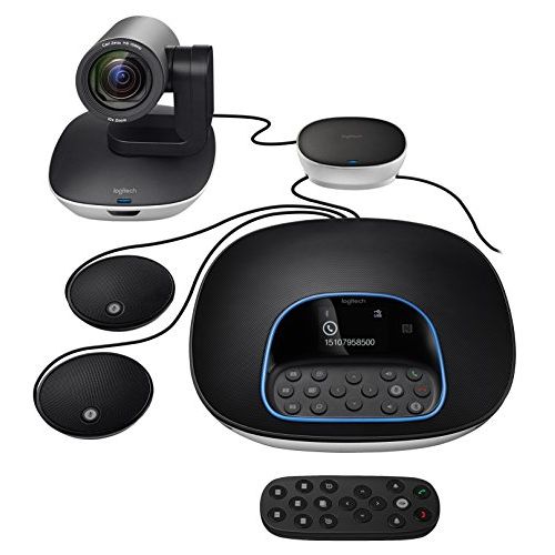 로지텍 Logitech Group HD Video and Audio Conferencing System for Big Meeting Rooms