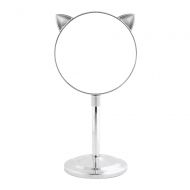 Danielle D6529 Cat Ear Vanity Mirror with Extendable Stem, Chrome