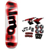 Almost Skateboards Almost Skateboard Complete Spin Blur Logo Red 7.75 x 31.2
