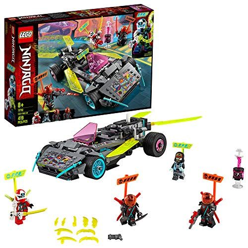  LEGO NINJAGO Ninja Tuner Car 71710 Toy Car for Kids Building Kit, New 2020 (419 Pieces)