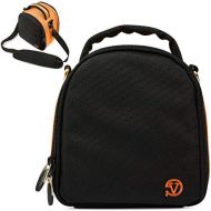VanGoddy Laurel Titan Orange Carrying Case Bag for Kodak PixPro Astro Zoom, Friendly Zoom, Compact to Advanced Cameras