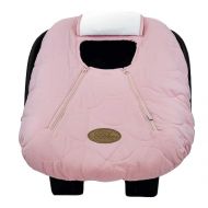 Cozy Cover Infant Car Seat Cover (Pink Quilt) - The Industry Leading Infant Carrier Cover Trusted by Over...