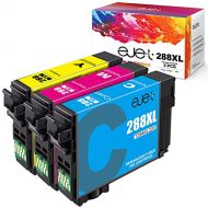 ejet Remanufactured 288XL Ink Cartridge Replacement for Epson 288 XL 288XL T288XL to use with Expression Home XP-440 XP-330 XP-340 XP-430 XP-434 XP-446 Printer Tray(1 Cyan, 1 Magen