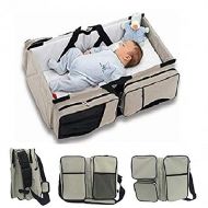 HZYWL Portable Travel Bassinet 3 in 1 Diaper Bag Travel Baby Bed Portable Changing Station MultipurposeTote Bag