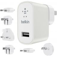 Belkin Global Universal Travel Charger Kit with 6 Interchangeable Tips, 2.4 Amp