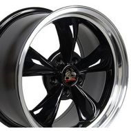 OE Wheels LLC 17x9 Wheel Fits Ford Mustang - Bullitt Style Black Rim