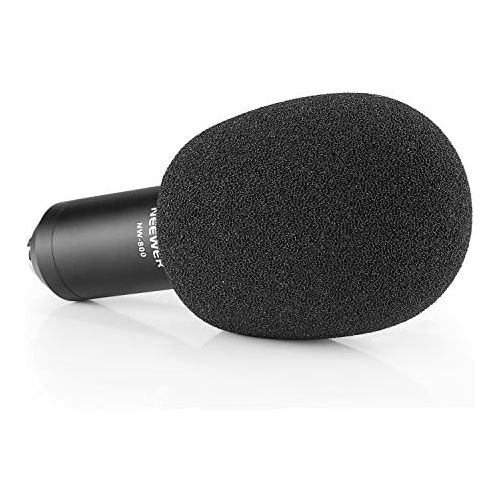 니워 [아마존베스트]Neewer Ball type foam wind protection pop filter for condenser microphone, 4.5 cm x 4.5 cm x 7 cm, black