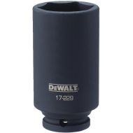 DEWALT 1/2 Drive Socket Deep Impact 6PT 1 3/8