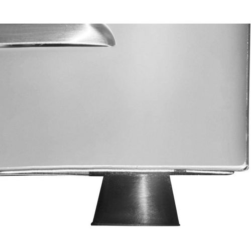  [아마존베스트]ALDKitchen Electric Countertop Griddle Stainless Steel Adjustable Temp Control Commercial Restaurant Grill (Flat 14x 15)