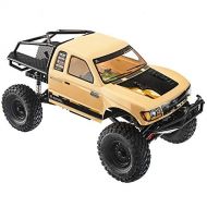 Axial SCX10 II Trail Honcho 4WD RC Rock Crawler Off-Road 4x4 Electric RTR with 2.4Ghz Radio, Waterproof ESC & LED Lights, 1/10 Scale RTR (Tan)