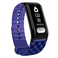 YSCysc Smart Watch Fitness Tracker Heart Rate Blood Pressure Oxygen Monitor ECG+PPG Sports Pedometer Activity Wristband Bracelet