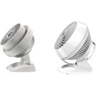 Vornado 530 Compact Whole Room Air Circulator Fan, White, Small & 460 Small Whole Room Air Circulator Fan with 3 Speeds, 460-Small, White