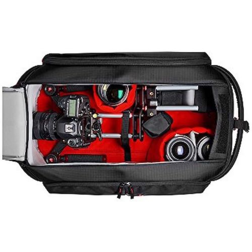  Visit the Manfrotto Store Manfrotto CC-192N PL, Shoulder Video Camera Bag for CC-192 Camcorders, Camera Bag for DSLR, Video Cameras and Accessories, Compact, Compatible with Canon EOS C100 / 300/500 or Pana