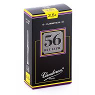 Vandoren 56 Rue Lepic Bb Clarinet Reeds #3.5+, Box of 10