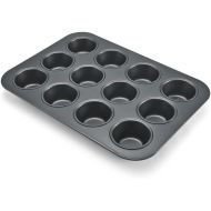 [아마존베스트]Chicago Metallic Professional 12-Cup Non-Stick Muffin Pan,15.75-Inch-by-11-Inch