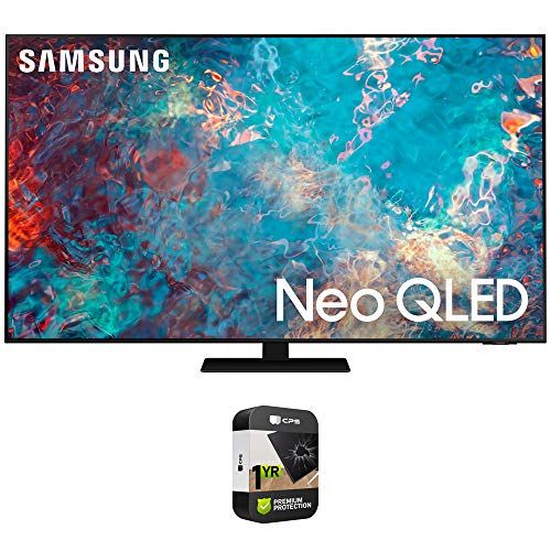 삼성 Samsung QN75QN85AA 75 Inch Neo QLED 4K Smart TV (2021) Bundle with Premium 1 YR CPS Enhanced Protection Pack