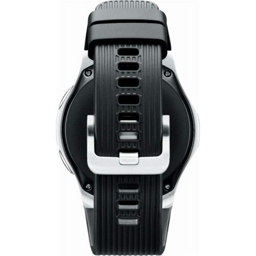  Amazon Renewed SAMSUNG SM-R800NZSCXAR Galaxy Watch Smartwatch 46mm Stainless Steel Silver - (Renewed)