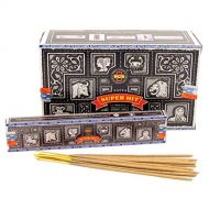 인센스스틱 Satya Sai Baba Satya Super Hit Incense Sticks (12 Packs x 15gm Incense Each)