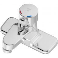 Symmons SLC-6000 SCOT 4 in. Centerset Single Handle Metering Lavatory Faucet in Polished Chrome (0.5 GPM)