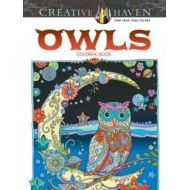 By{'isAjaxInProgress_B005CQBOKW':'0','isAjaxComplete_B005CQBOKW':'0'}Marjorie Sarnat (Author)  Visi Creative Haven Owls Coloring Book (Adult Coloring)