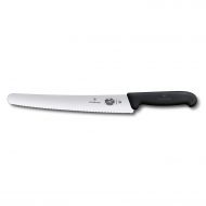 [아마존베스트]Victorinox 10.25 Inch Bread Knife | High Carbon Stainless Steel Serrated Blade For Efficient Slicing, Ergonomic Fibrox Pro Handle