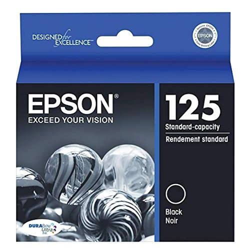 엡손 Epson 125 - Print cartridge - 1 x black - for Stylus NX420, NX530, WorkForce 520 (T125120) -