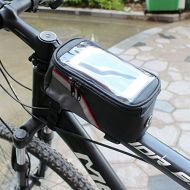 Roswheel Road Mountain Bike Bag Pannier Classic Mini Cycling Bicycle Front Tube Bags for Men Women for iPhone 4 5 6 7 Plus 8 8plus X Samsung Huawei,S M L