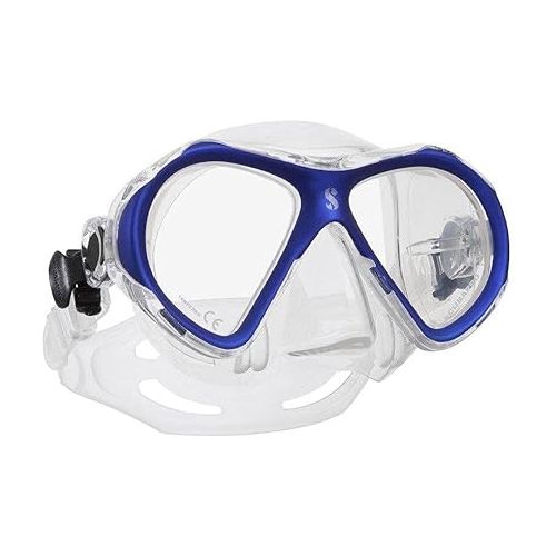 스쿠버프로 SCUBAPRO Spectra Mini Diving Mask with Mirrored Lens, Blue