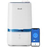 LEVOIT Humidifiers for Bedroom, Smart Wi-Fi Cool Mist Essential Oils Diffuser in one, 4L Ultrasonic Air Vaporizer for plants, baby, Quiet for home large room, nursery, 40 Hours, Cl