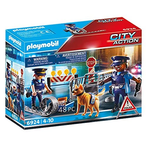 플레이모빌 Playmobil 6924 City Action Police Roadblock