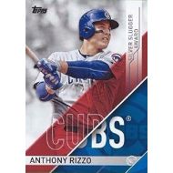 2017 Topps Silver Slugger Anthony Rizzo Chicago Cubs Baseball Card #SS-4