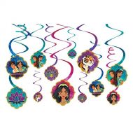 Amscan Disneys Aladdin 2 Spiral Decorations