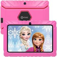 [아마존베스트]Contixo V8-2 7 inch Kids Tablets - Tablet for Kids with Parental Control - Android Tablet 16 GB HD Display Durable Case & Screen Protector WiFi Camera-Learning Toys for 2 to 10 Yea
