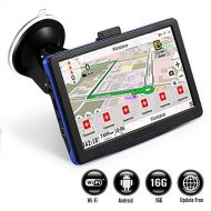 Garmin GPS Navigation for Car, Prymax 7 Inch GPS Navigator with 16GB Memory, Free Lifetime Traffic & World Maps, WiFi-Connectivity, Driving Alarm, Voice Steering