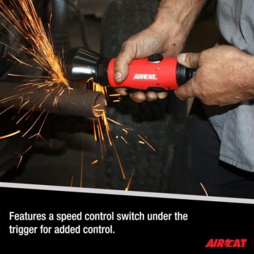  [아마존베스트]AirCat 6520 Composite Reversible Cut-off Tool, Small, Red/Black