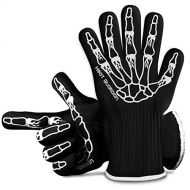 [아마존베스트]Heat Guardian Heat Resistant Gloves  Protective Gloves Withstand Heat Up To 932℉  Use As Oven Mitts, Pot Holders, Heat Resistant Gloves for Grilling  Features 5” Cuff for Forear