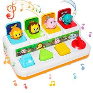 [아마존베스트]baccow Baby Toys 6 to 12-18 Months, Musical Pop-up Toys for 9 Months 1 Year Old Boys Girls Gifts Toddler Infant Toys