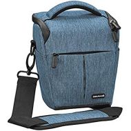 Cullmann Malaga Action 150 Camera Bag with Shoulder Strap for DSLR Equipment and System Cameras Blue